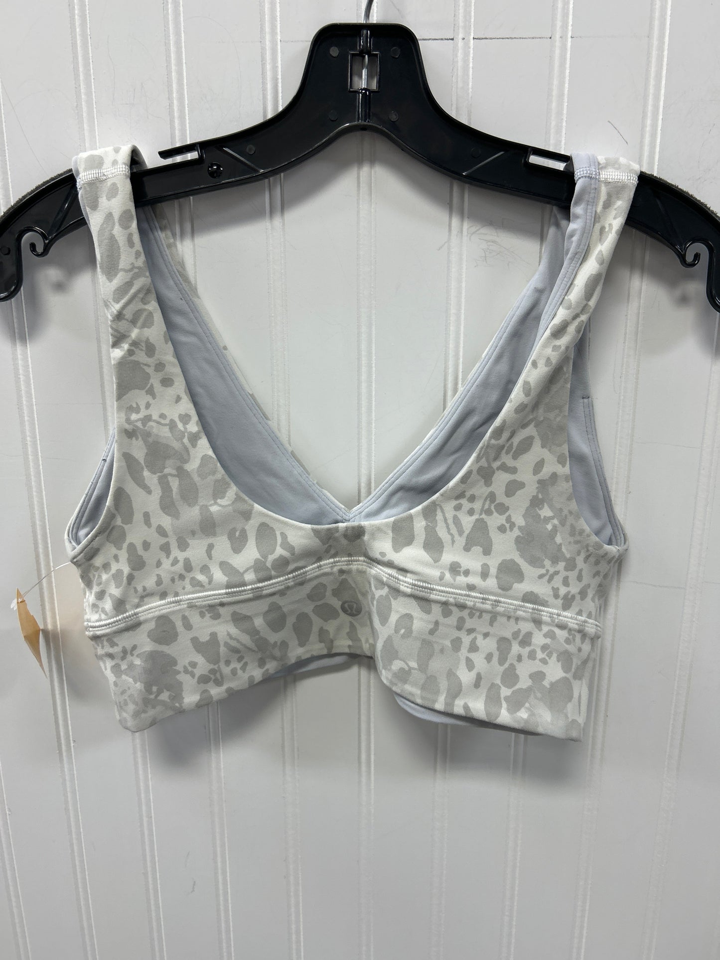 Athletic Bra By Lululemon In Animal Print, Size:8