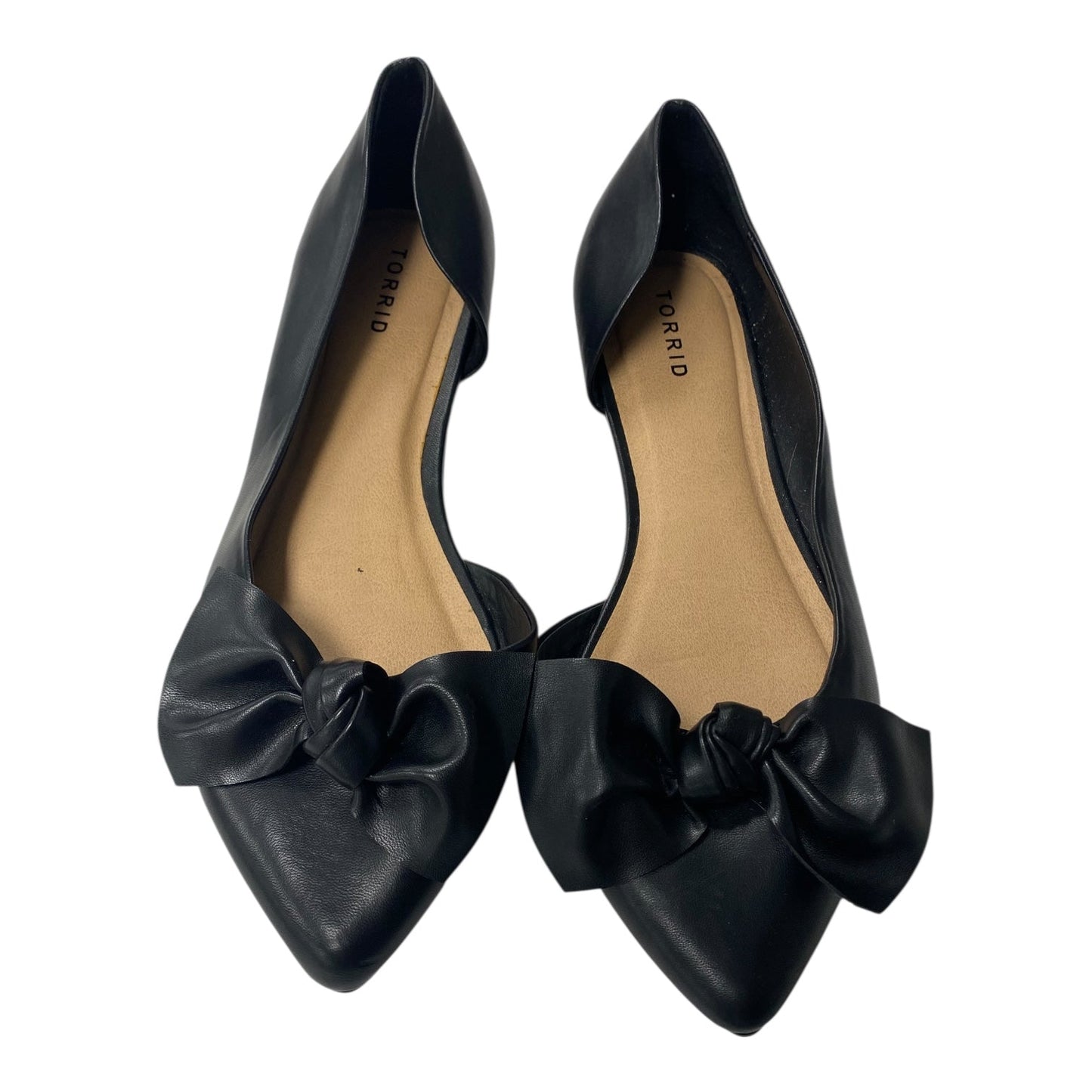 Shoes Flats By Torrid In Black, Size:12