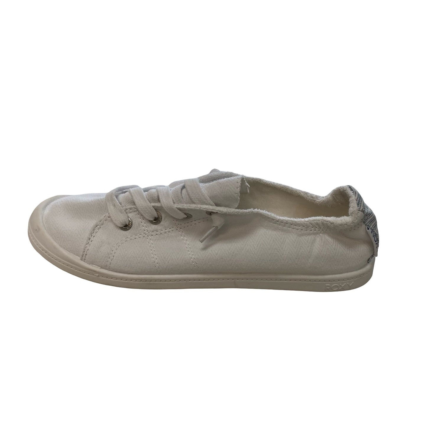 Shoes Sneakers By Roxy In White, Size:10