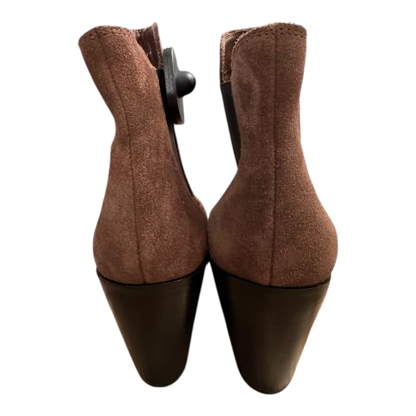 Boots Ankle Heels By Chinese Laundry In Brown, Size:8