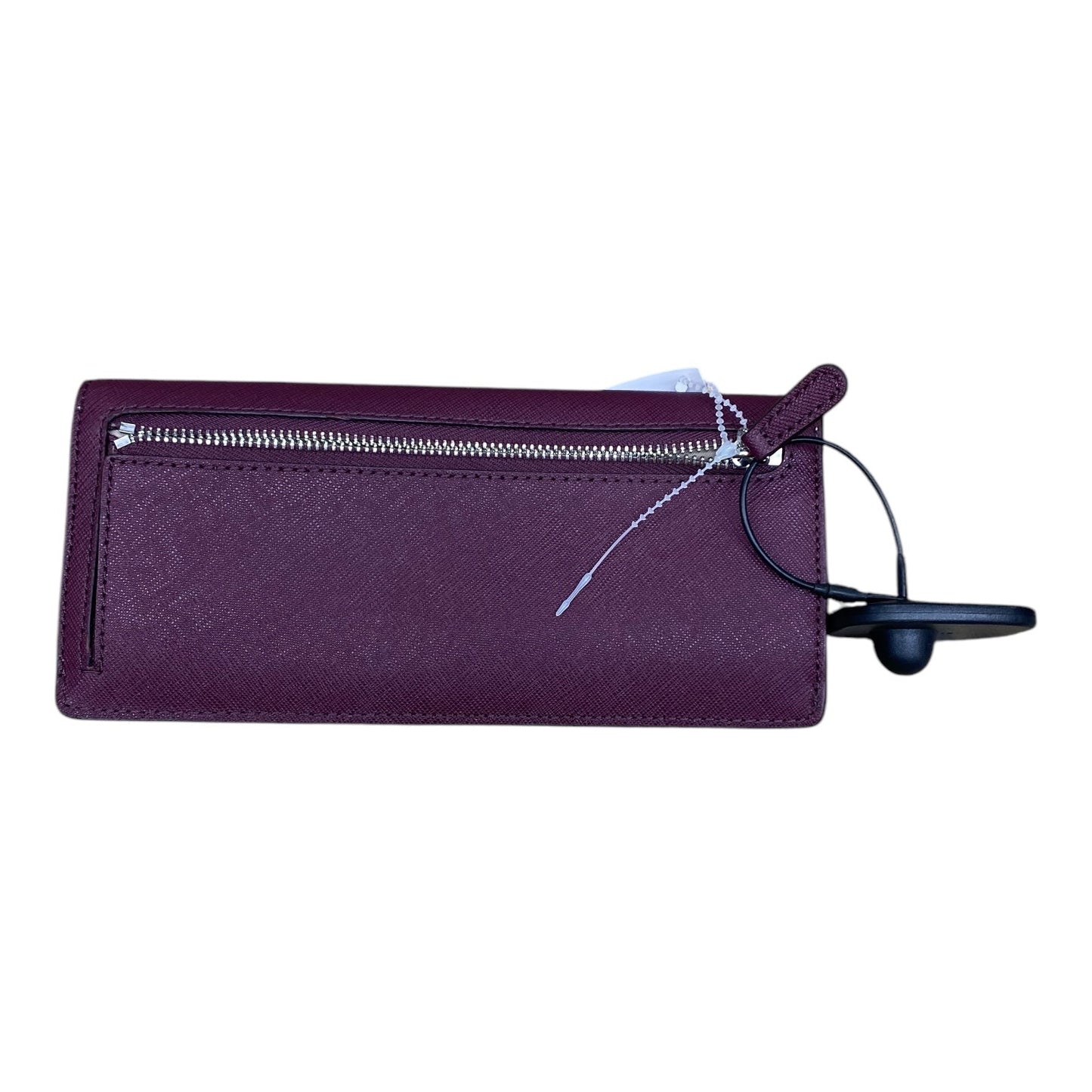 Wallet Designer By Michael Kors In Maroon, Size:Medium