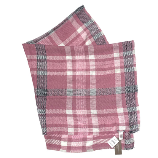 Scarf Long By J. Jill In Plaid Pattern