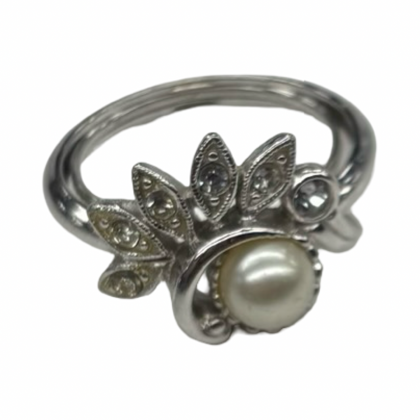 Ring Statement By Avon In Silver