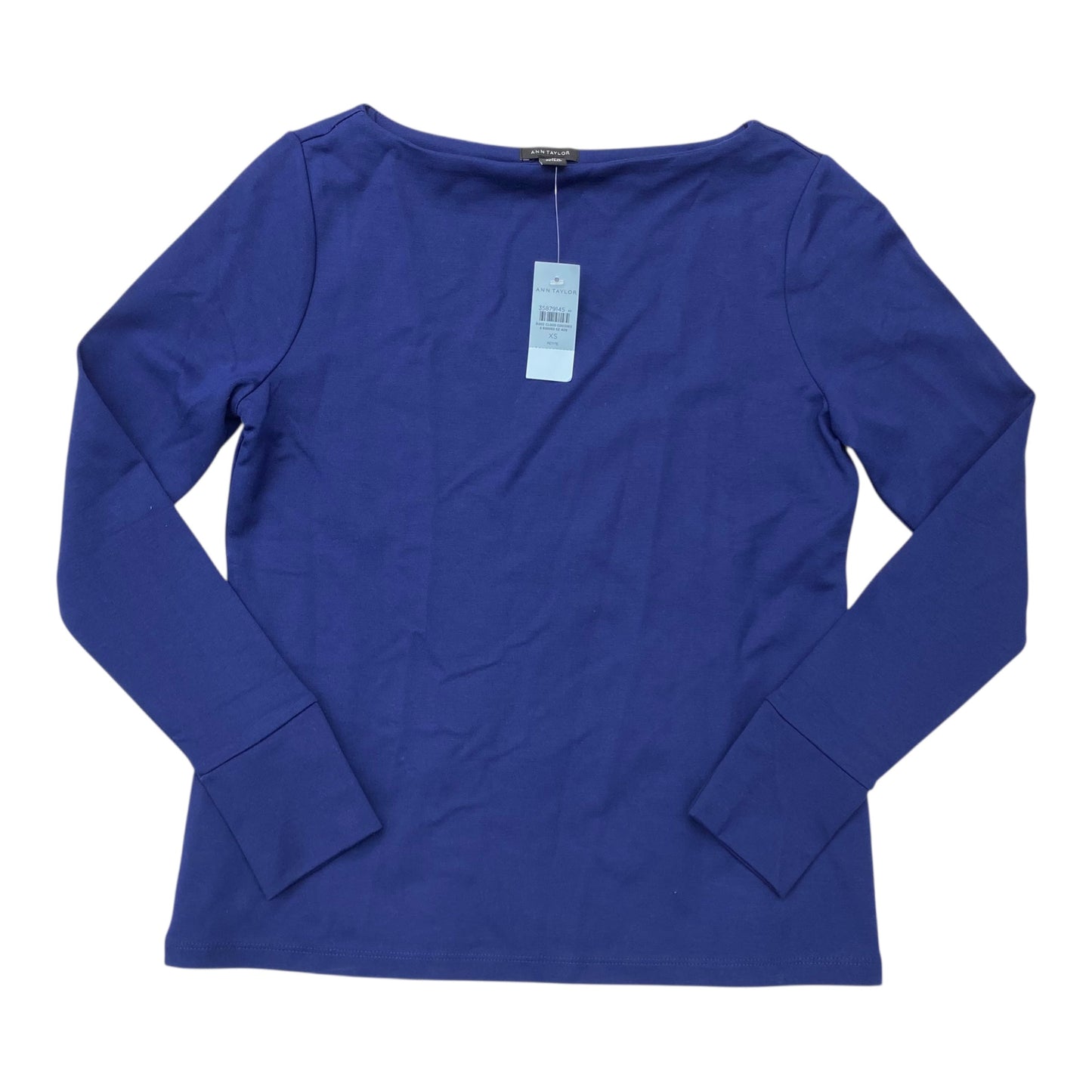 Top Ls By Ann Taylor In Blue, Size:Xsp