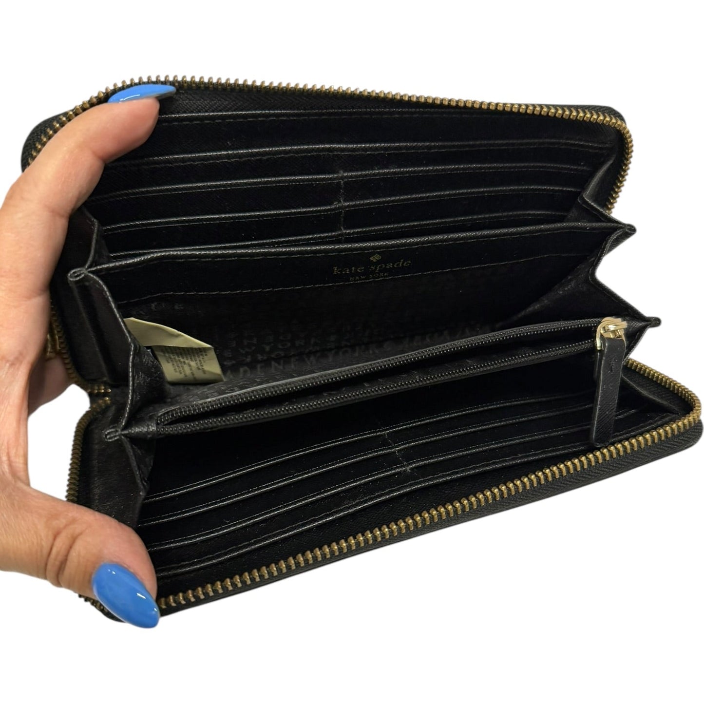Wallet Designer By Kate Spade In Black, Size:Medium