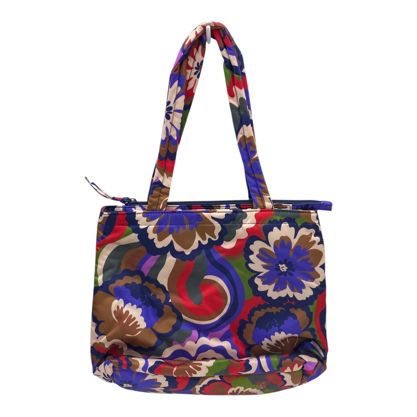 Handbag By Vera Bradley In Floral Print, Size:Medium