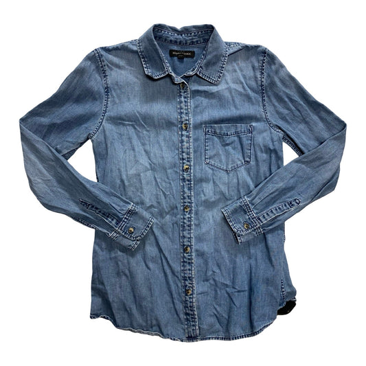Top Ls By Banana Republic In Blue Denim, Size:S