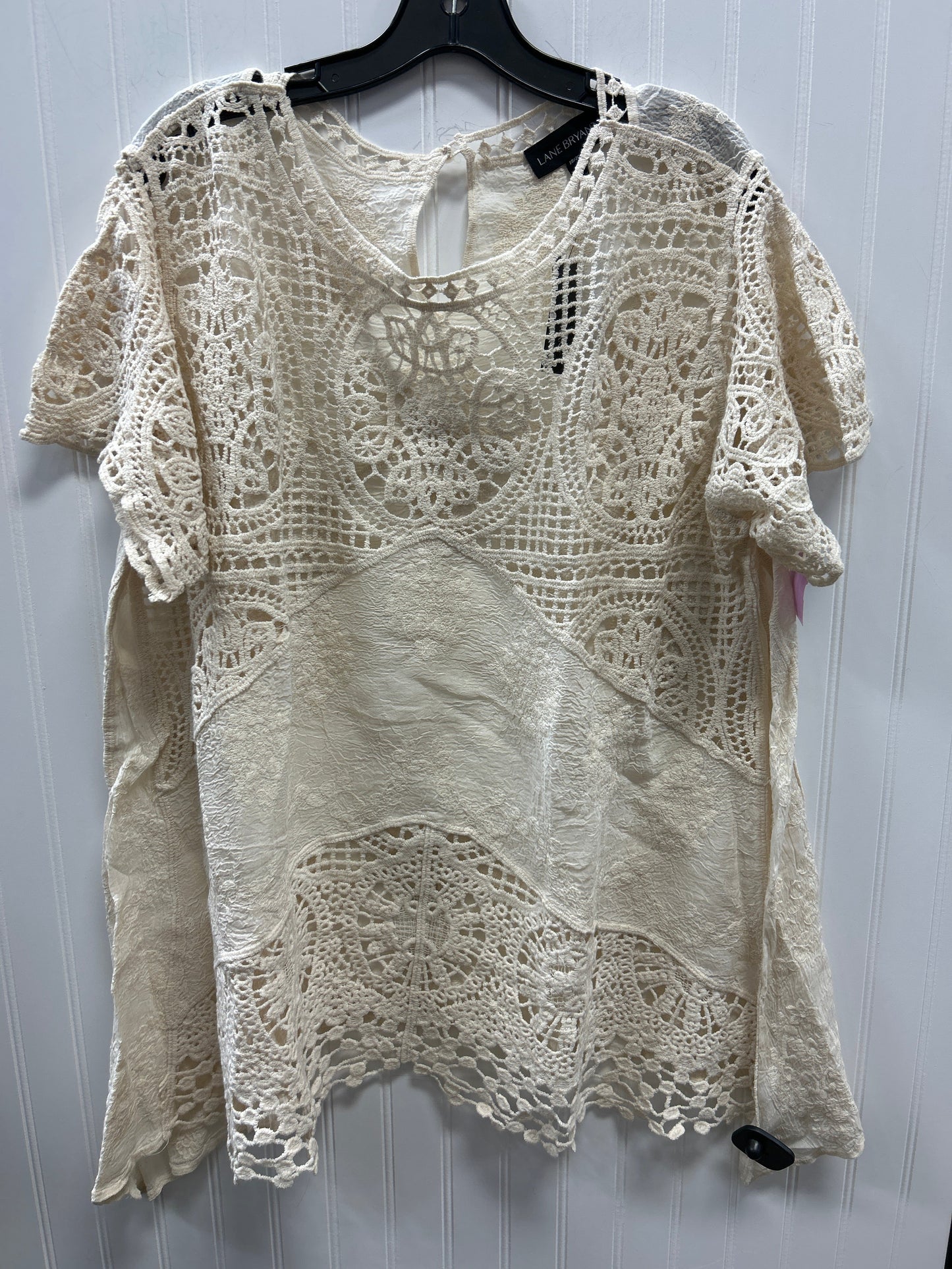 Top Ss By Lane Bryant In Tan, Size:1X NWT