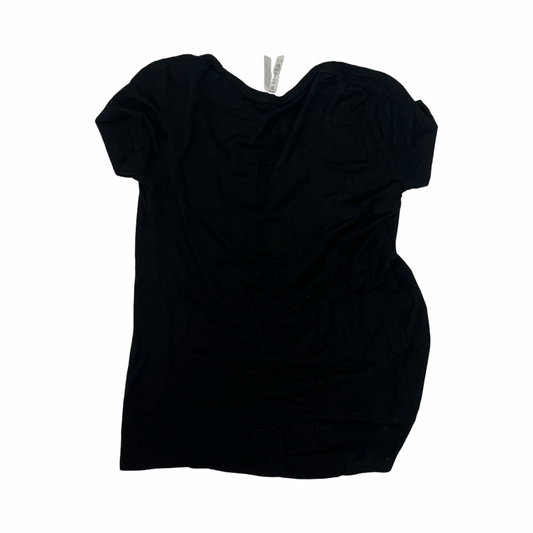 Top Ss Basic By Clothes Mentor In Black, Size:L