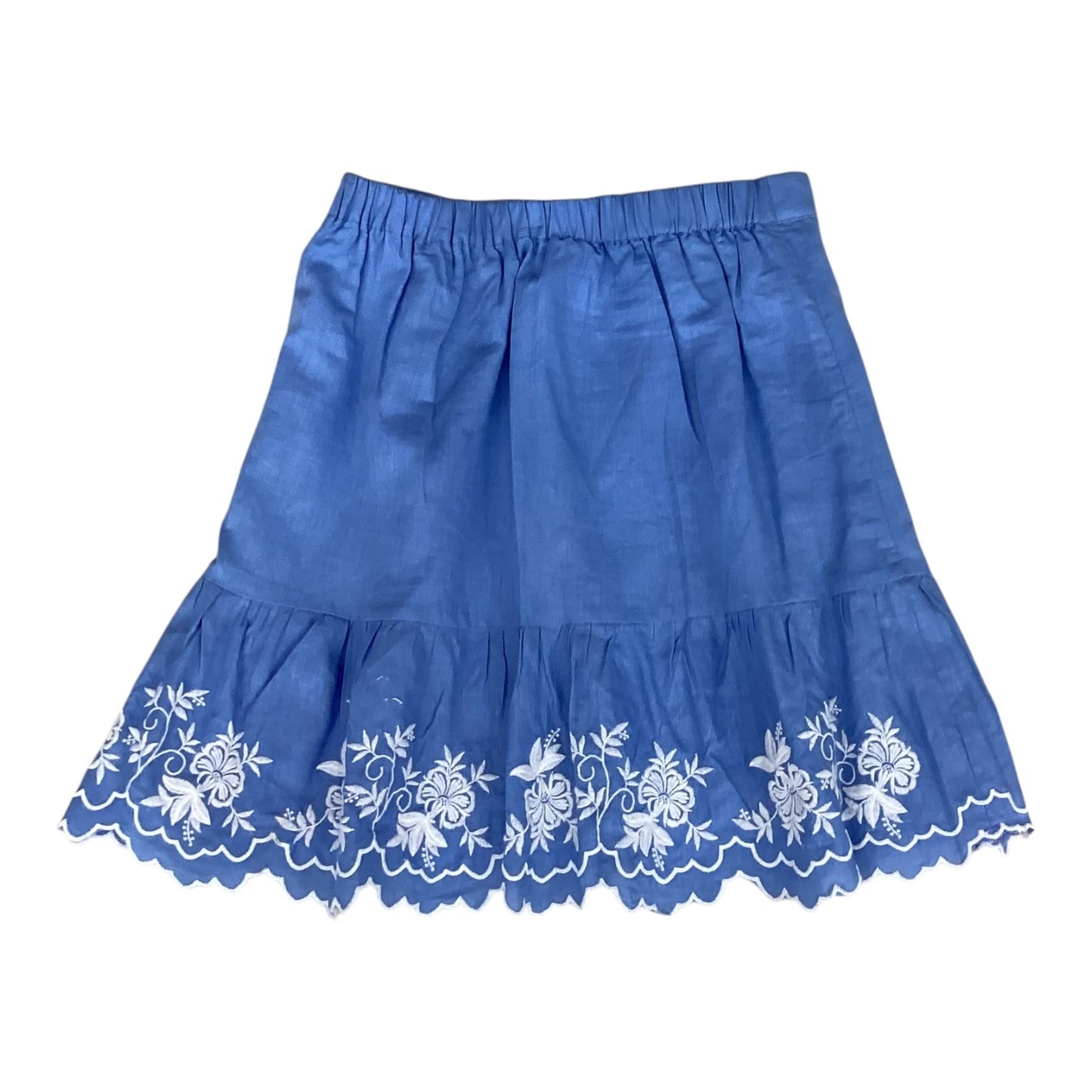 Skirt Mini & Short By J. Crew In Blue & White, Size: 2