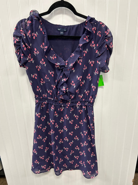 Dress Casual Midi By Gap In Purple, Size:M