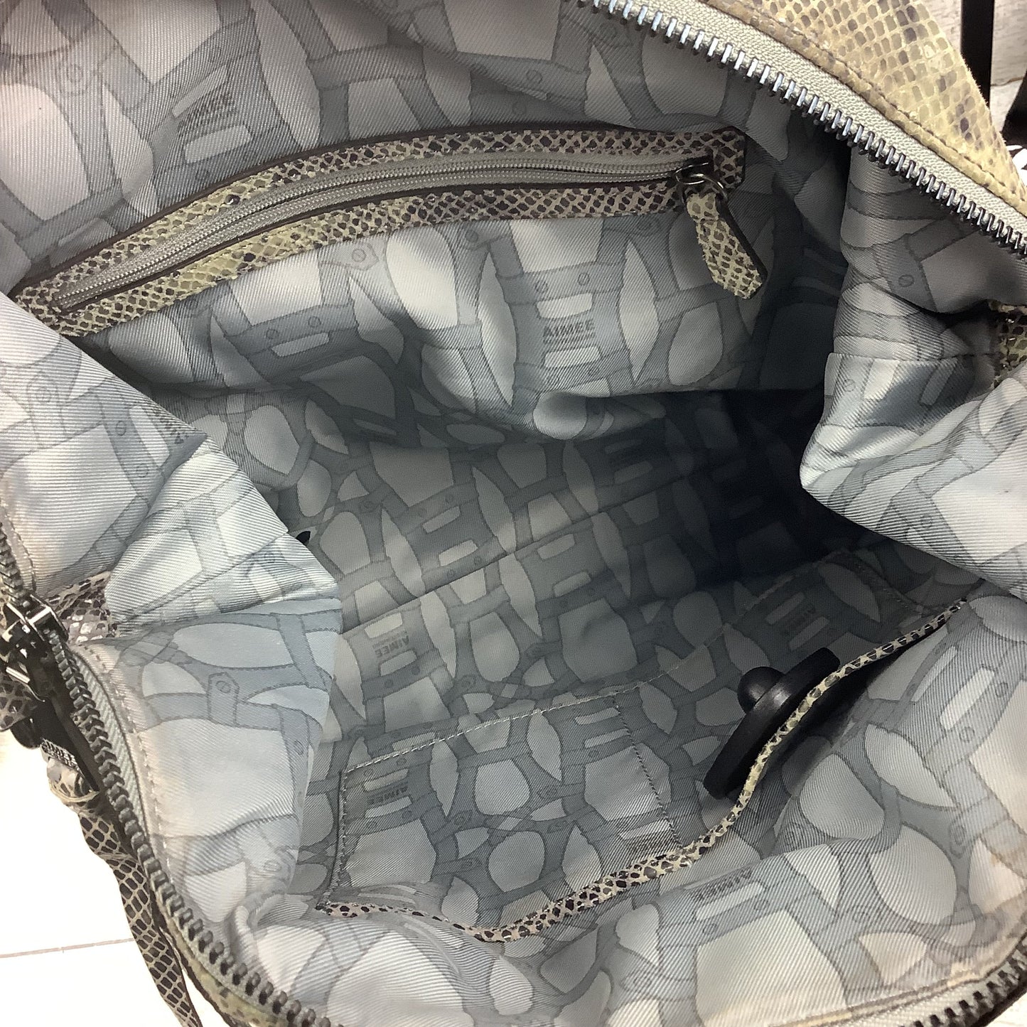 Handbag Leather By Aimee Kestenberg, Size: Large