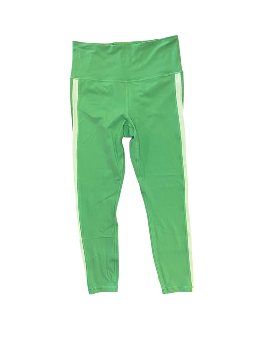 Athletic Leggings By Athleta In Green, Size:M