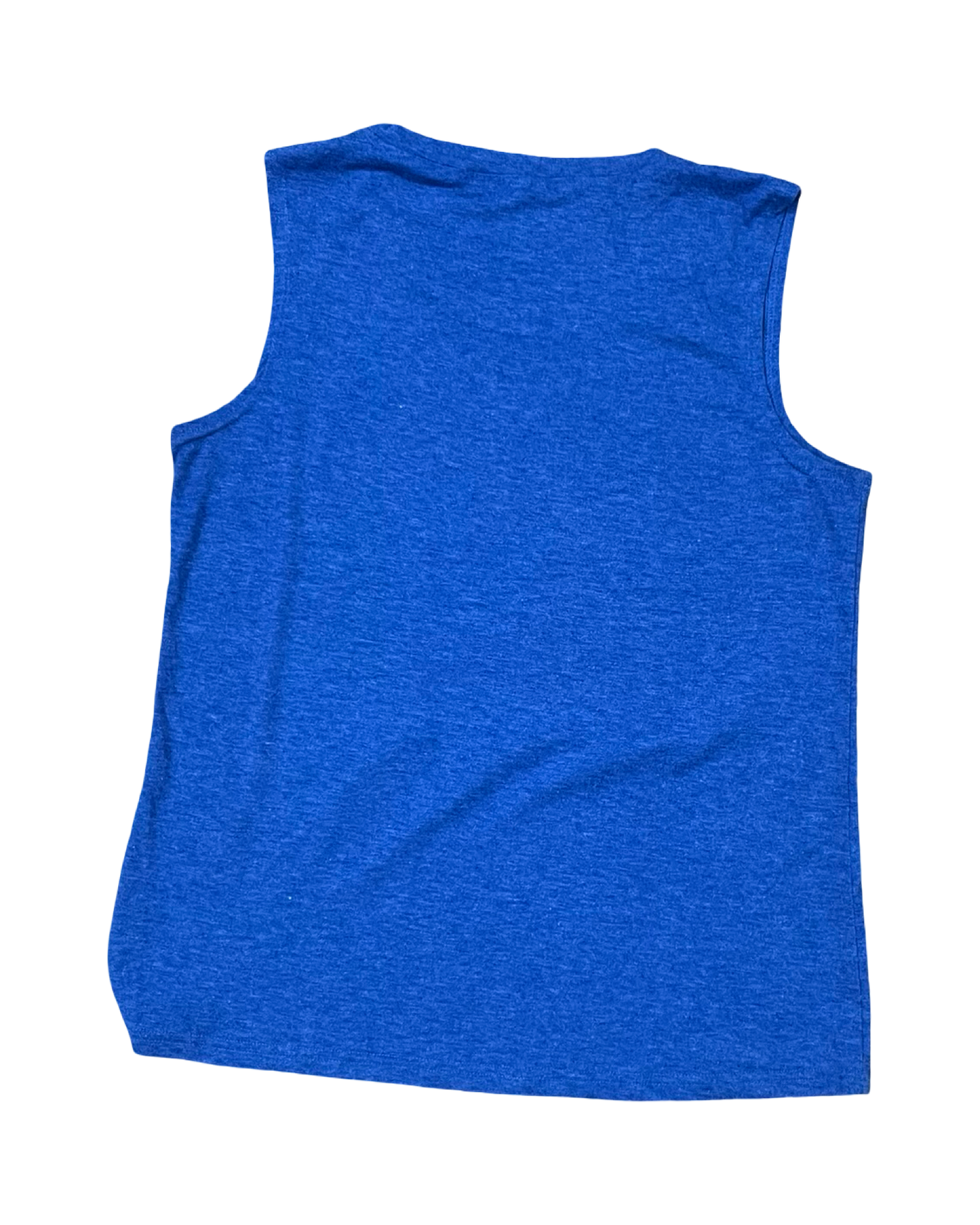 Top Sleeveless By Clothes Mentor In Blue Red & White, Size:M
