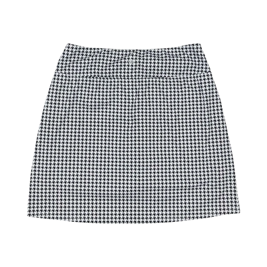 Skort By Clothes Mentor In Black & White, Size:3X