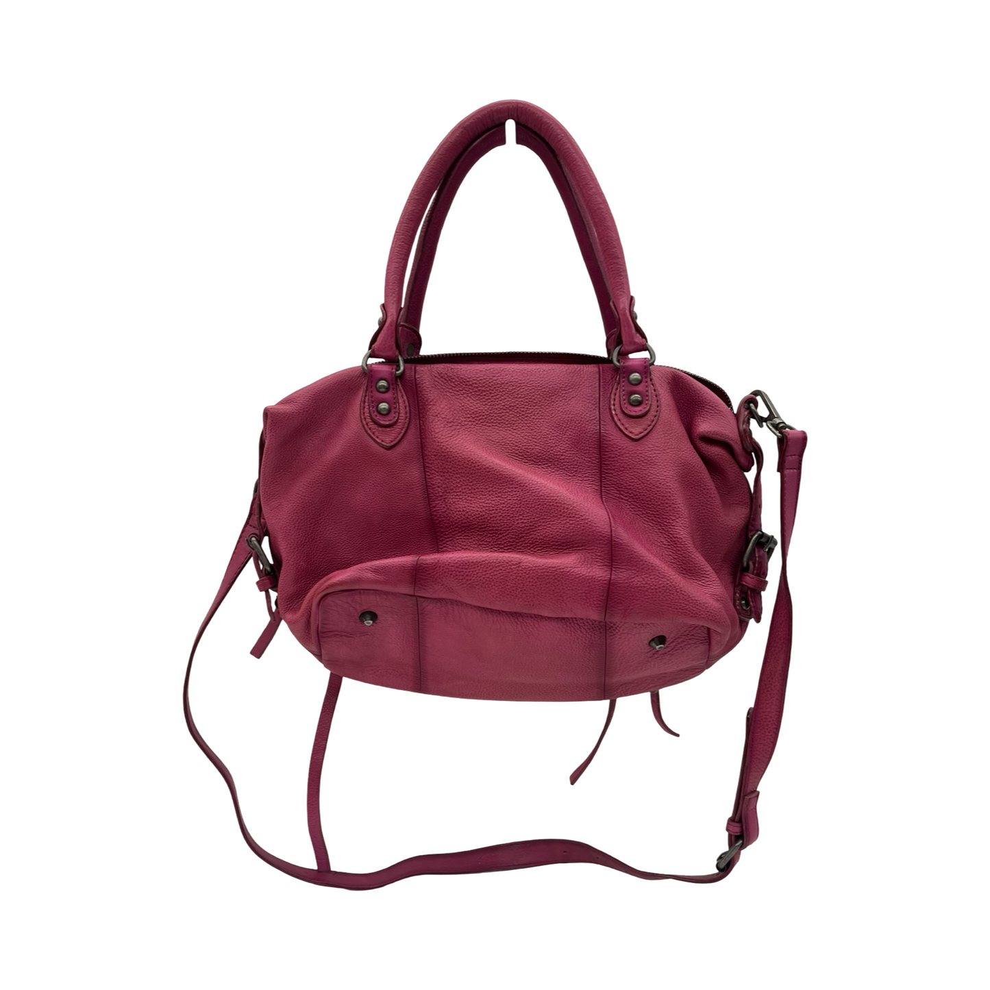 Handbag Leather By We The Free In Pink, Size:Medium