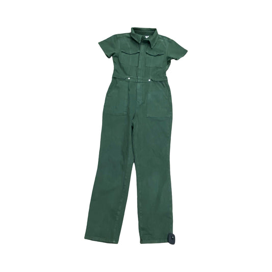 Jumpsuit By Good American In Green Denim, Size:L