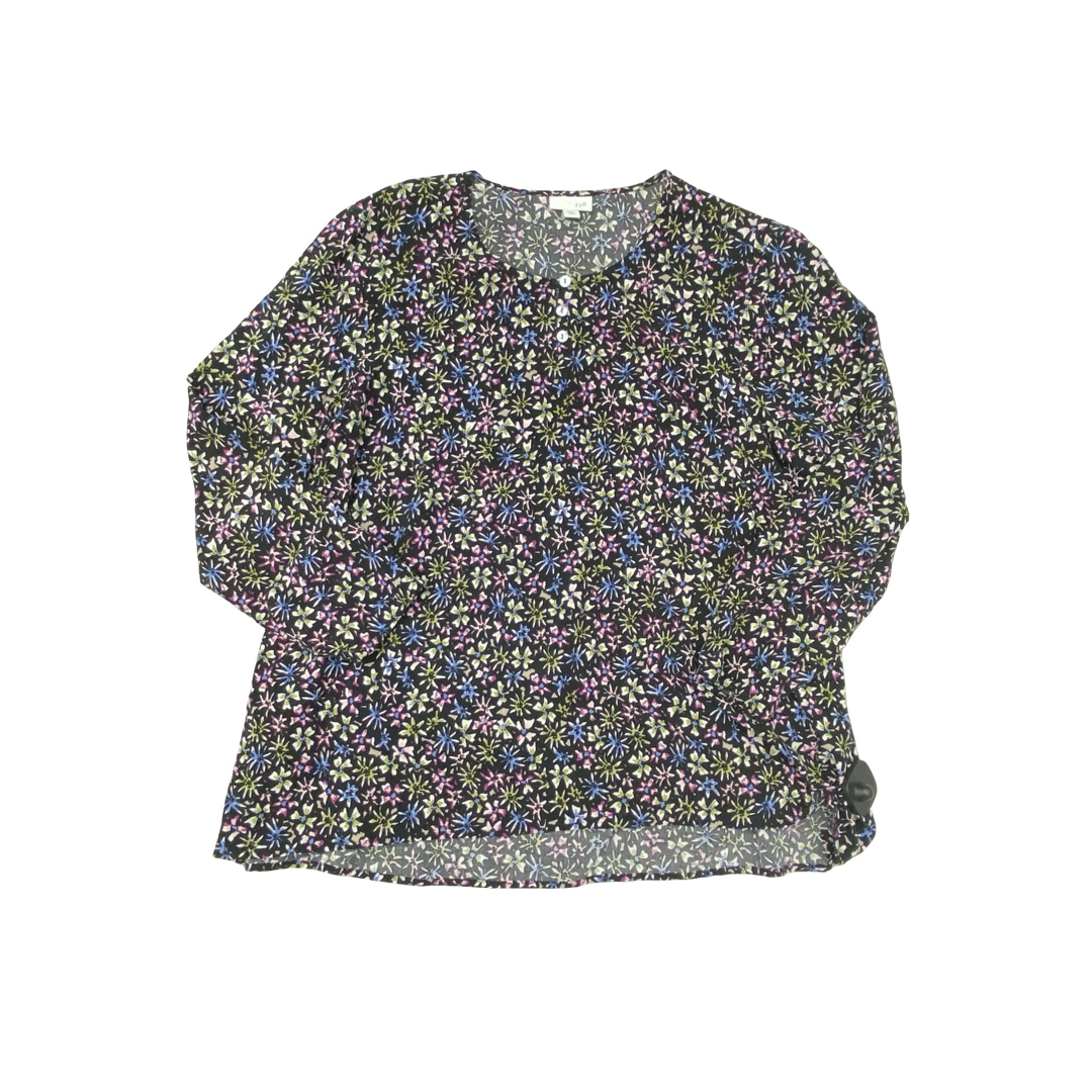 Top Ls By J. Jill In Multi, Size:Xlp