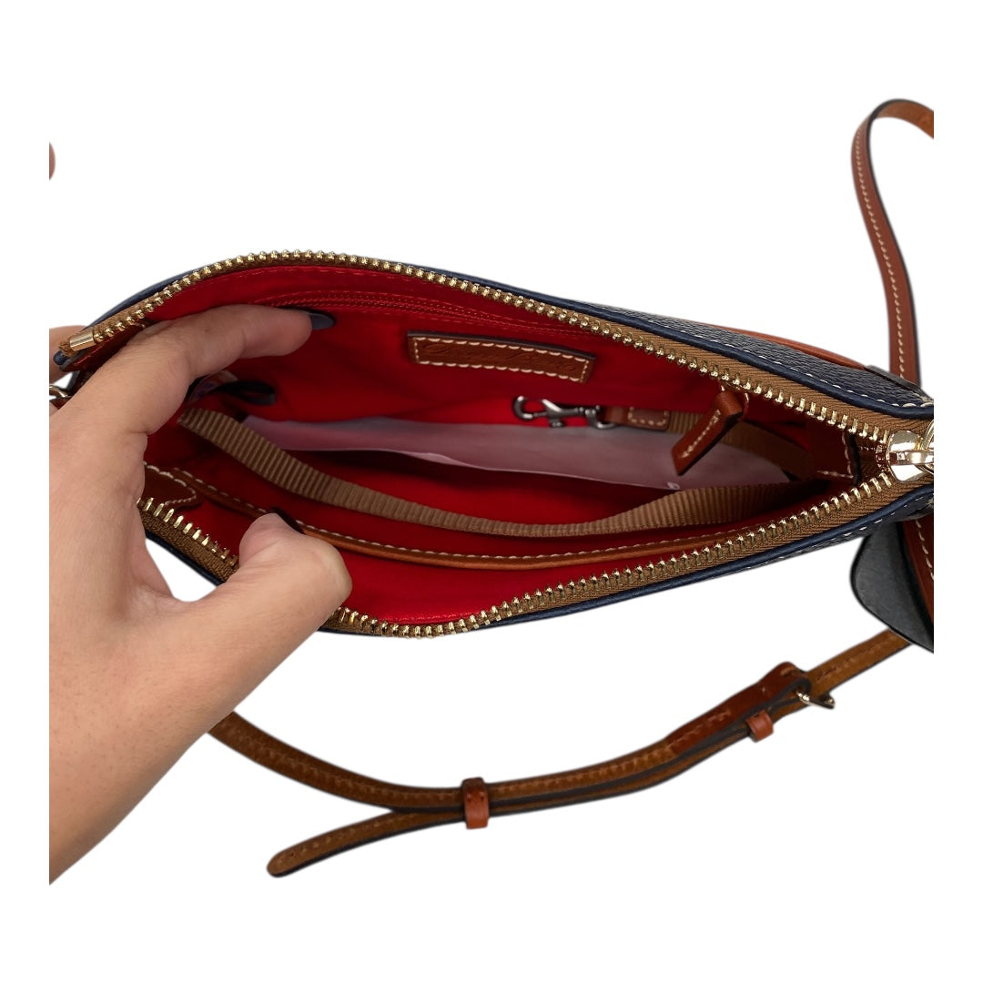 Handbag Designer By Dooney And Bourke In Navy, Size:Small