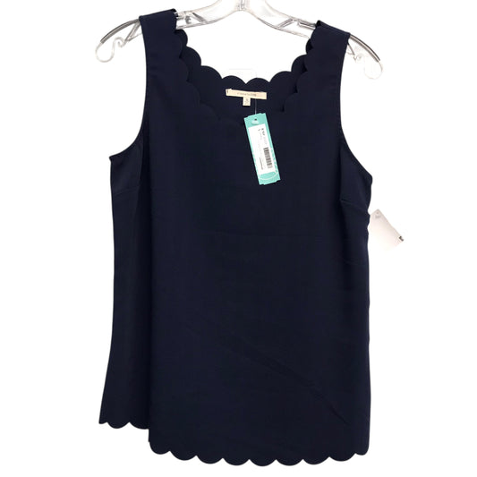 Top Sleeveless By 41 Hawthorn In Navy, Size:S