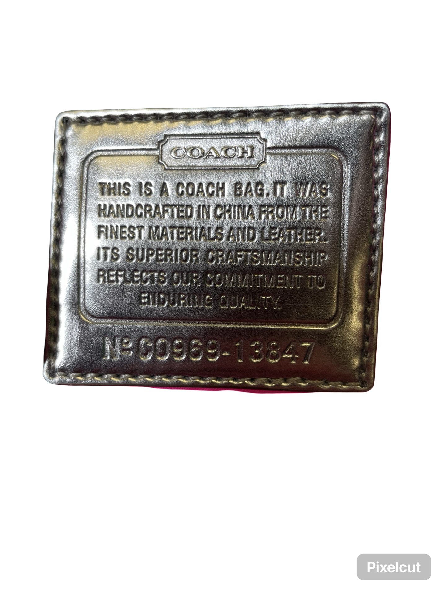Handbag Designer By Coach, Size: Large