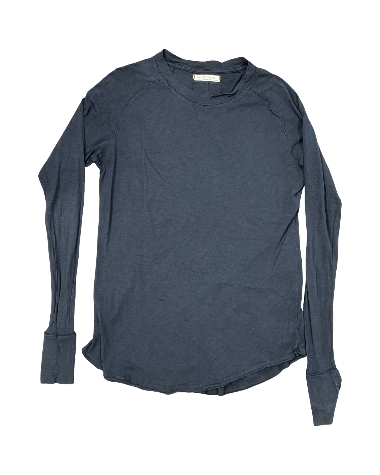 Top Ls By We The Free In Grey, Size:Xs