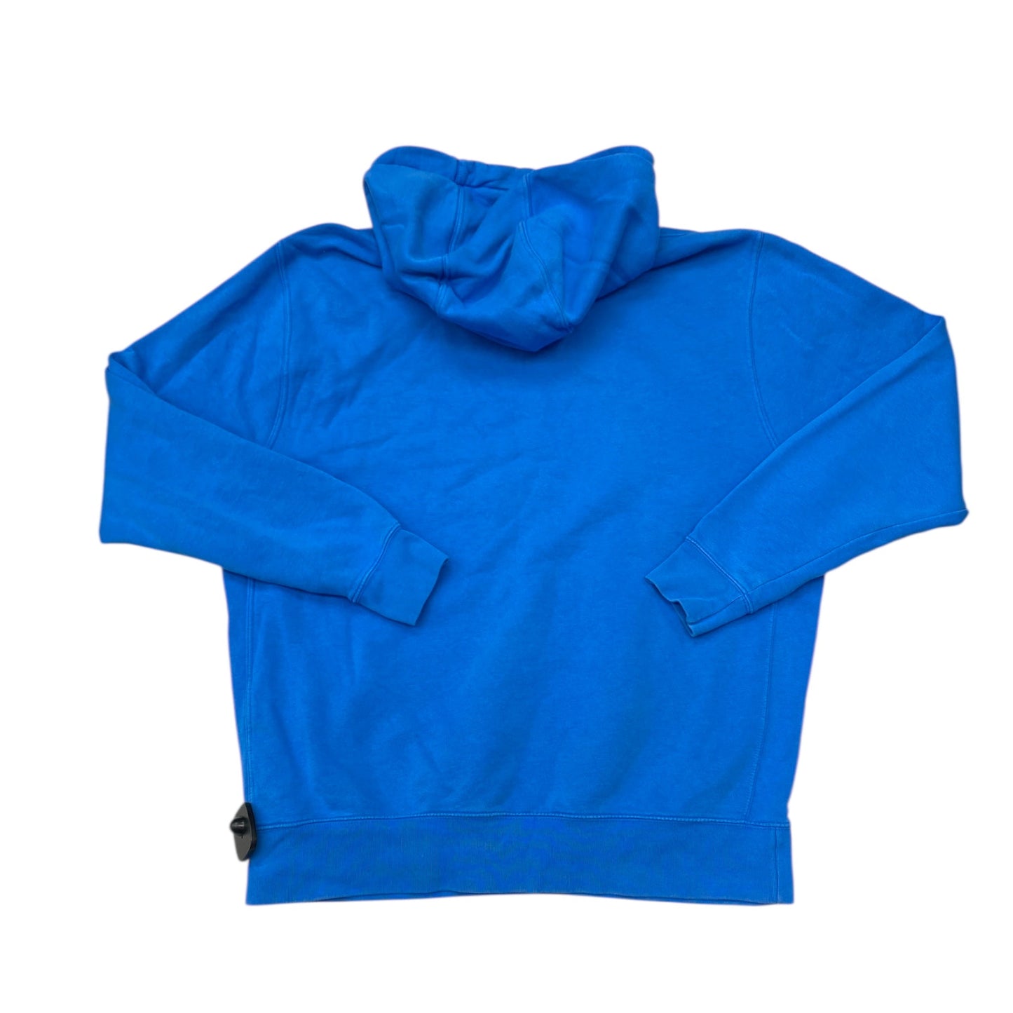 Athletic Sweatshirt Hoodie By Nike Apparel In Blue, Size:L