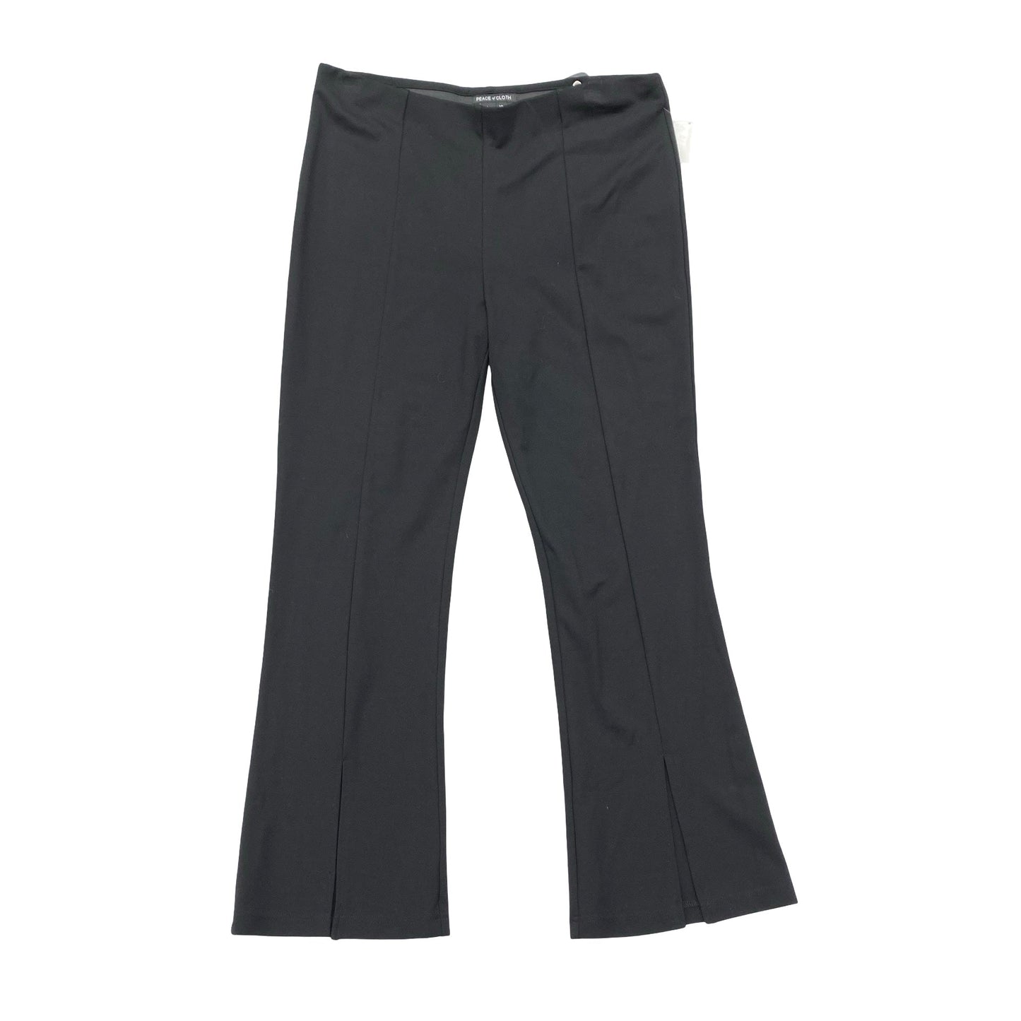 Pants Designer By Peace of Cloth In Black, Size:Xl