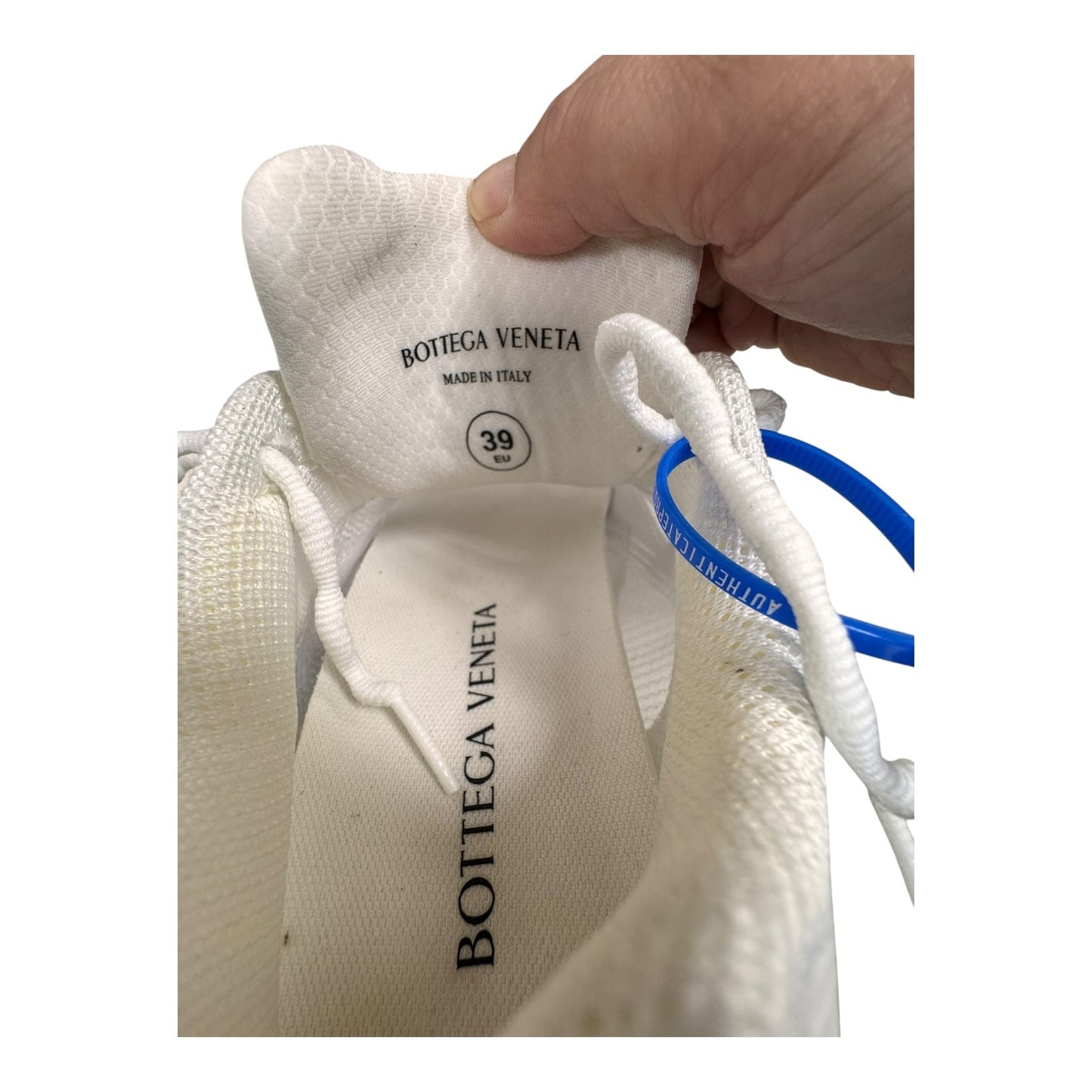 Shoes Luxury Designer By Bottega Veneta In White, Size:8