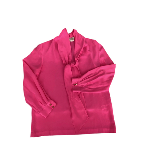 Blouse Designer By Kate Spade In Pink, Size: 4