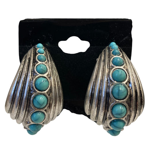 Earrings Statement By Mng In Silver