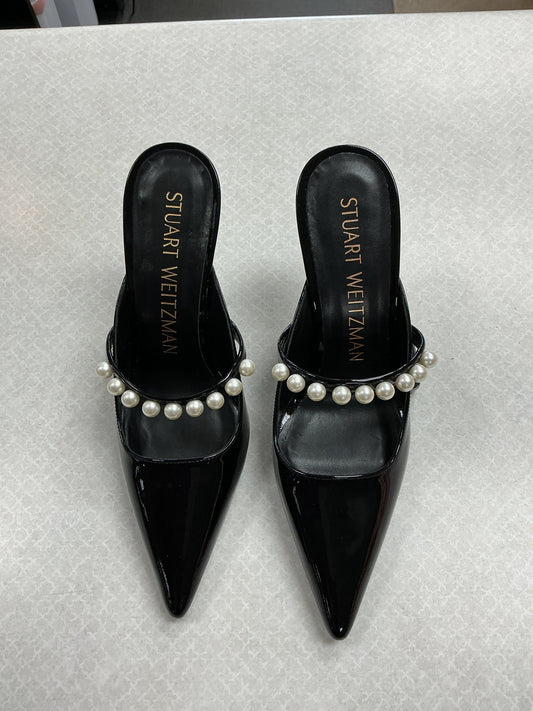 Shoes Designer By Stuart Weitzman In Black, Size:8