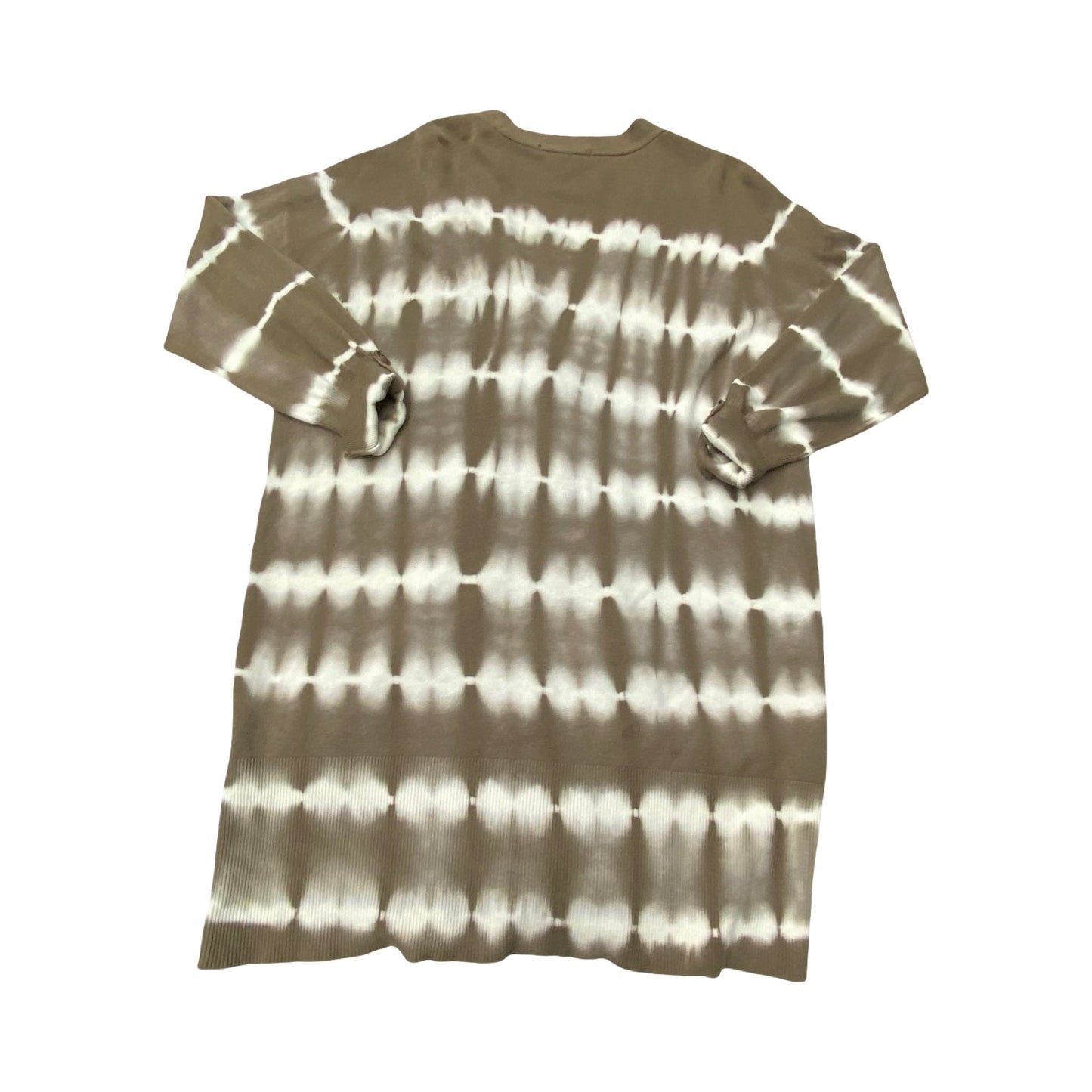 Sweater Cardigan By Sanctuary In Brown & White, Size:M