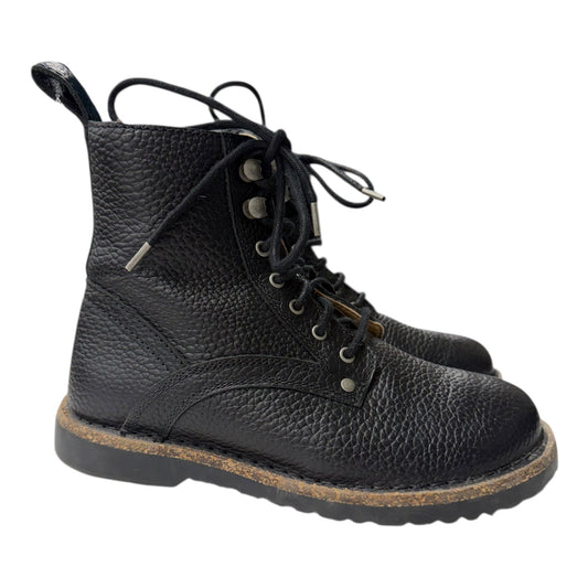 Boots Ankle Flats By Birkenstock In Black, Size:5.5