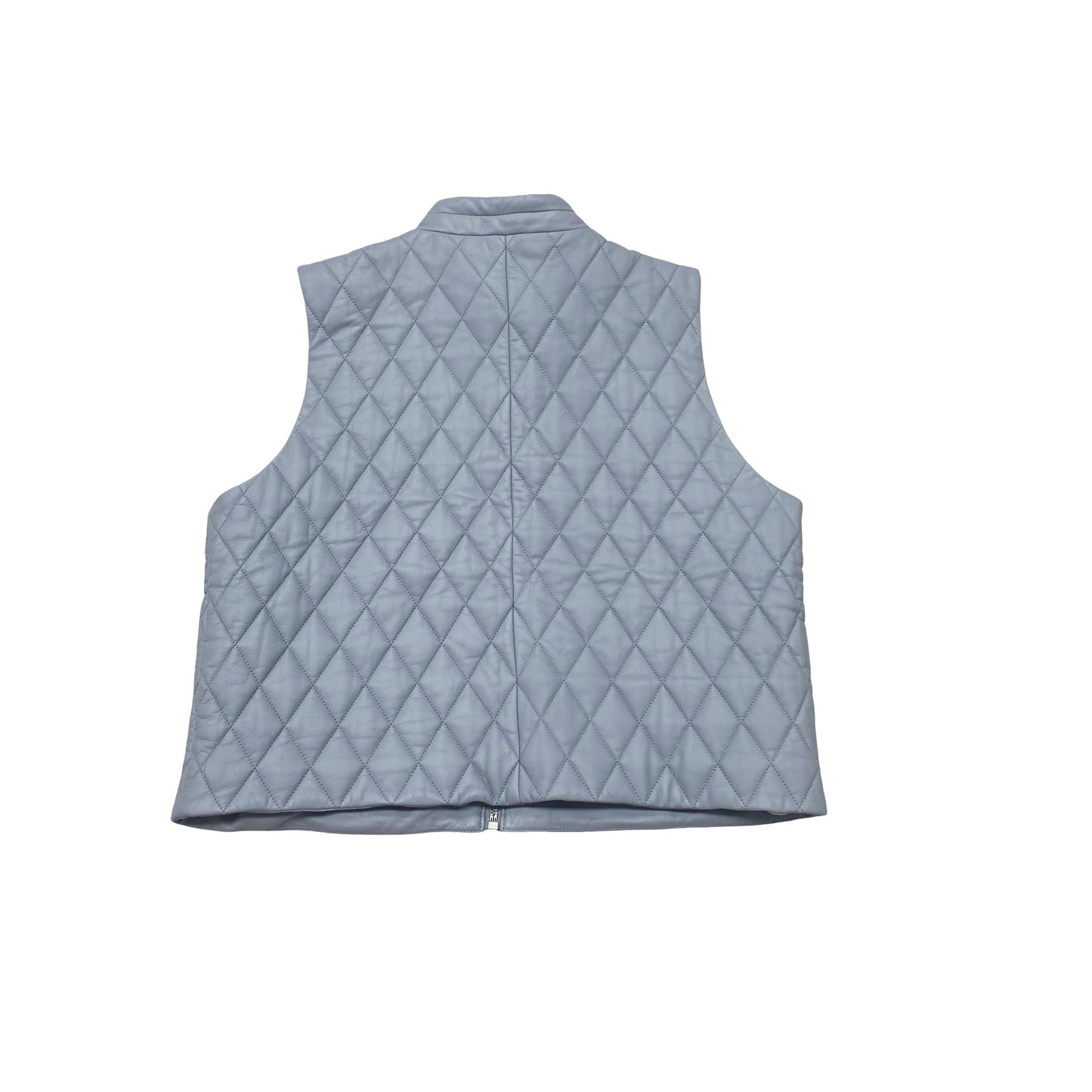 Vest Designer By Coach In Grey, Size:Xl