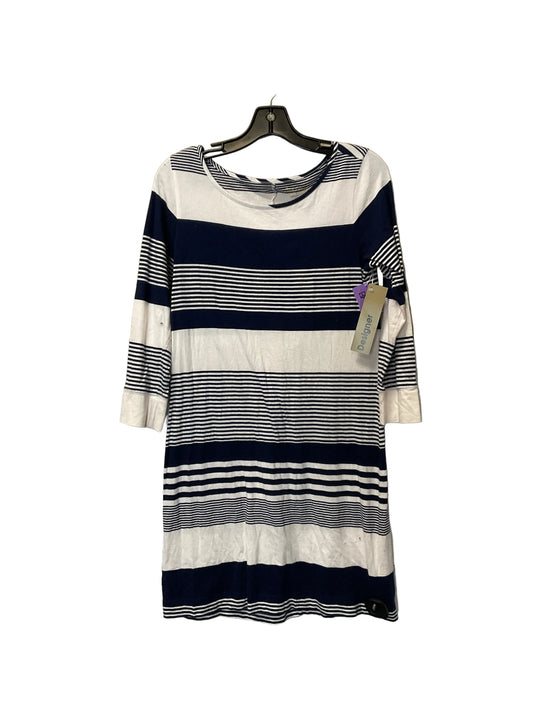Dress Designer By Lilly Pulitzer In Blue & White, Size: M