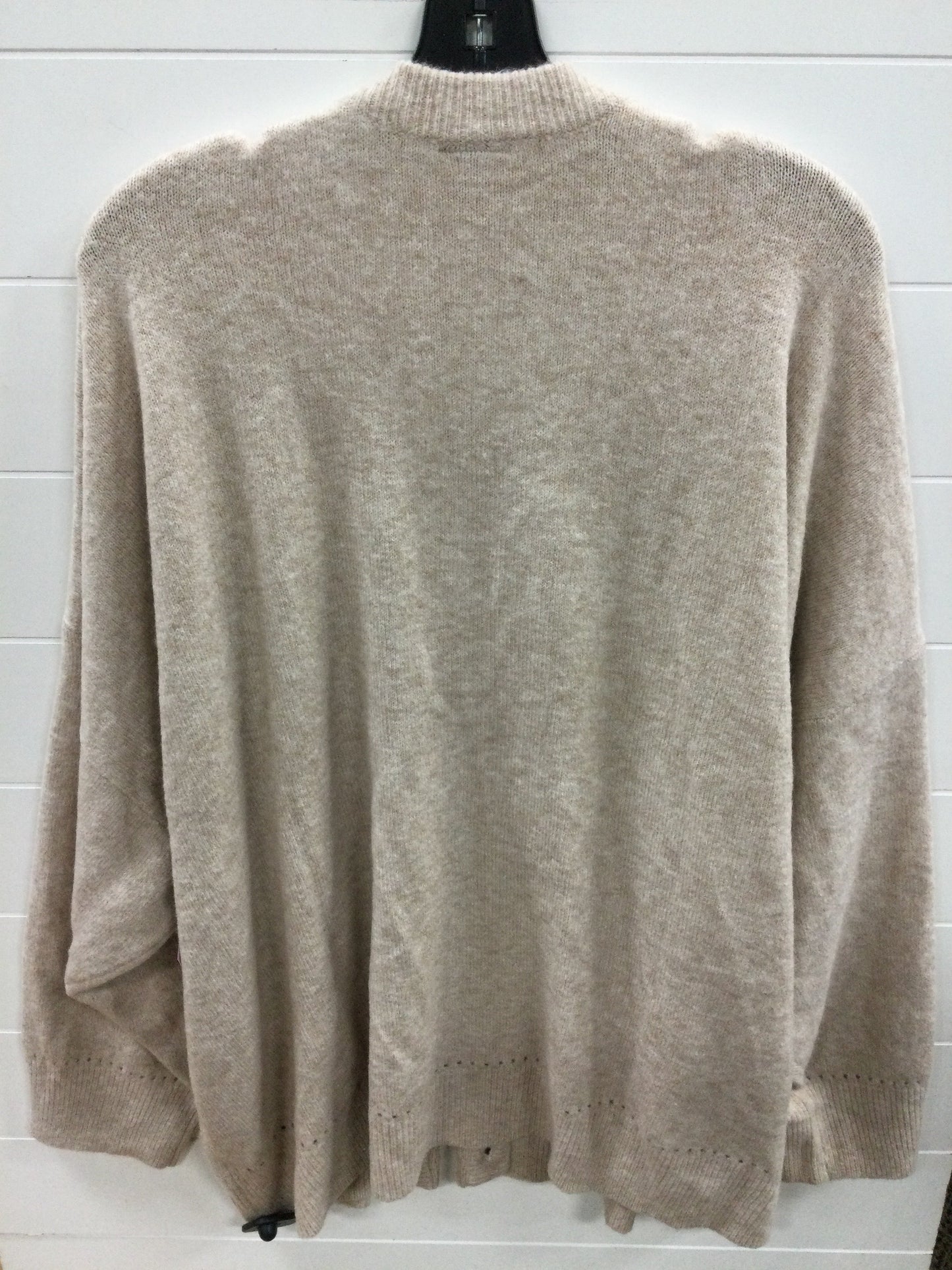 Sweater Cardigan By Torrid In Tan, Size:4X