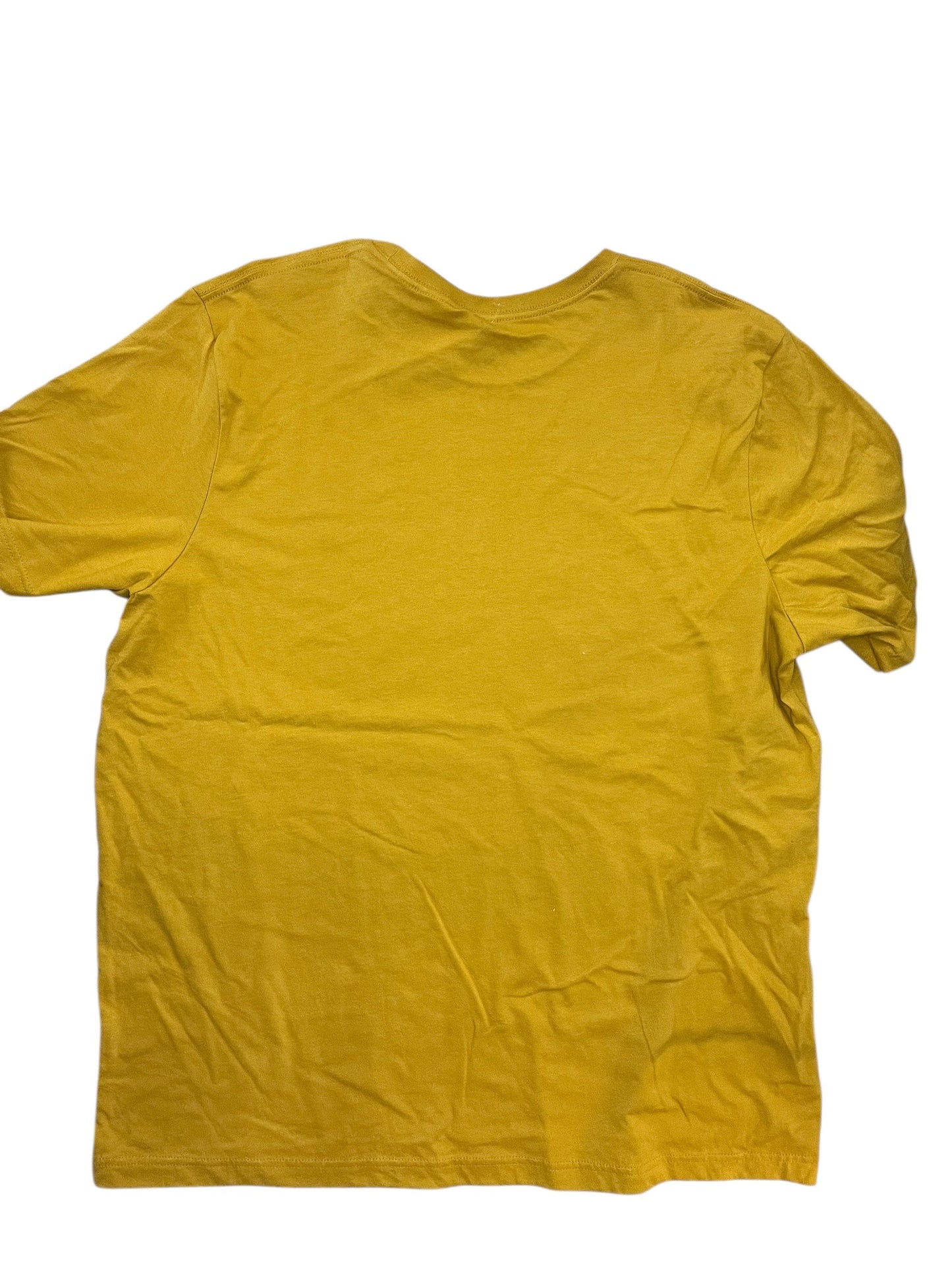 Top Ss By Bella + Canvas In Yellow, Size:2X