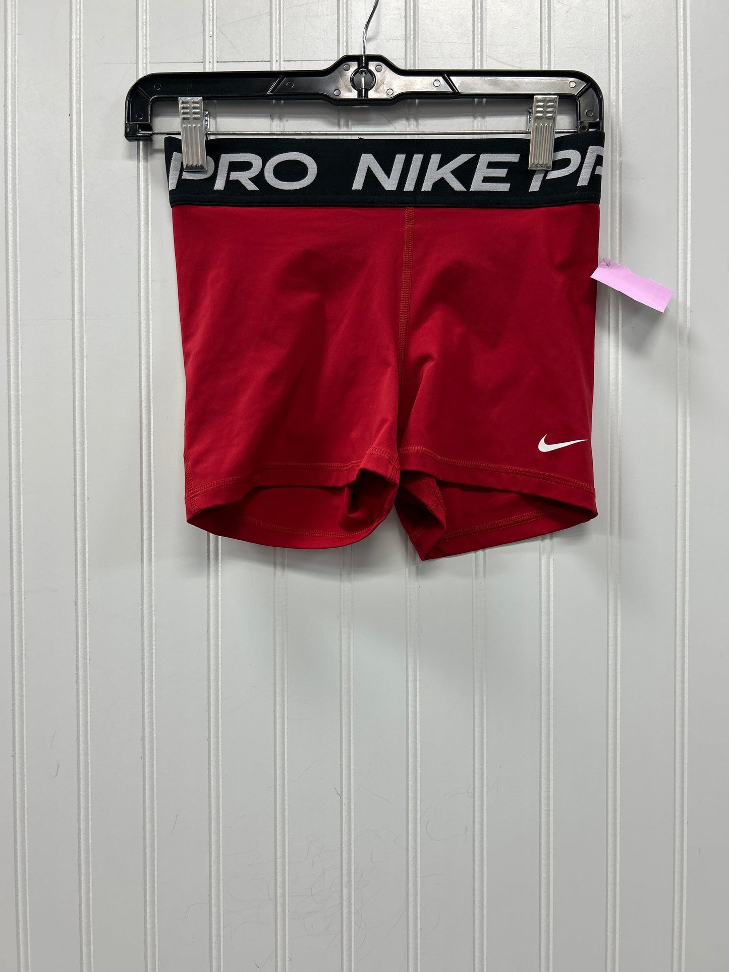 Athletic Shorts By Nike Apparel In Red, Size:S