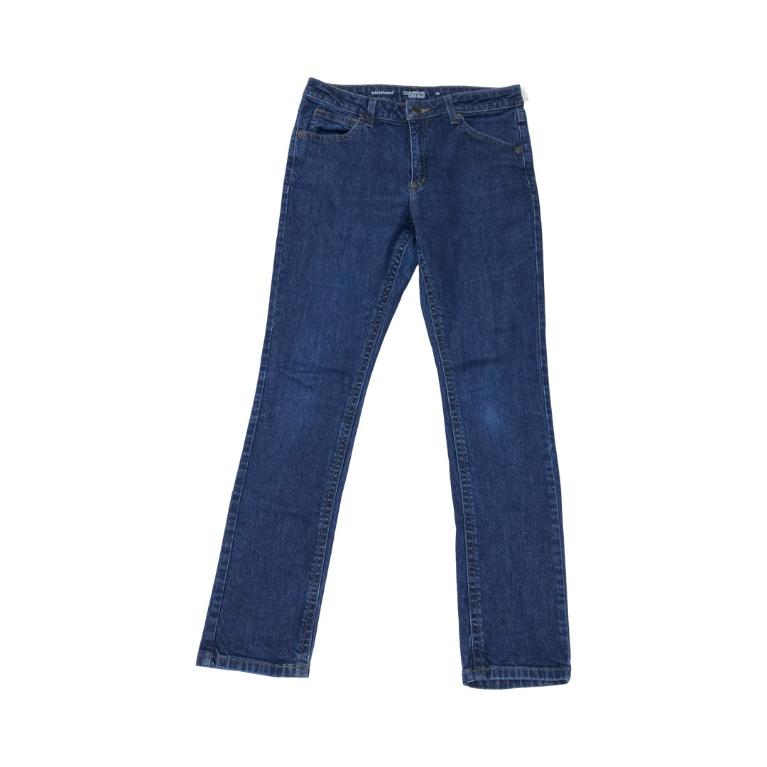Jeans Straight By Clothes Mentor In Blue Denim, Size:6