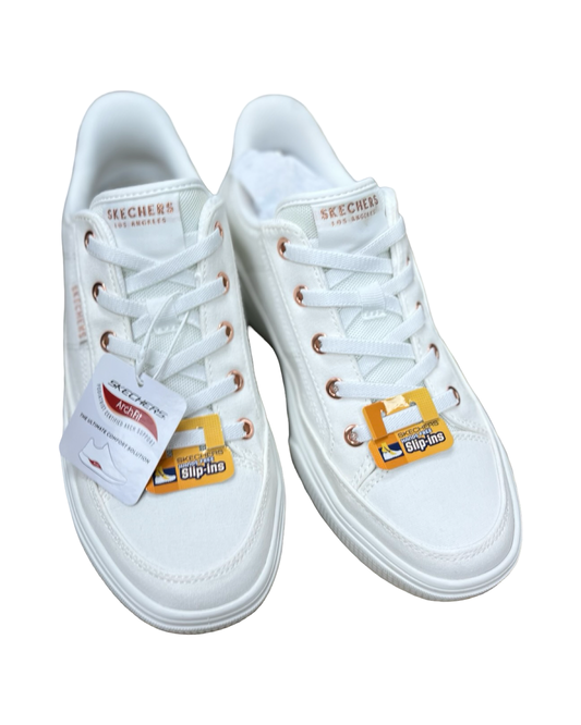 Shoes Sneakers By Skechers In White, Size:8
