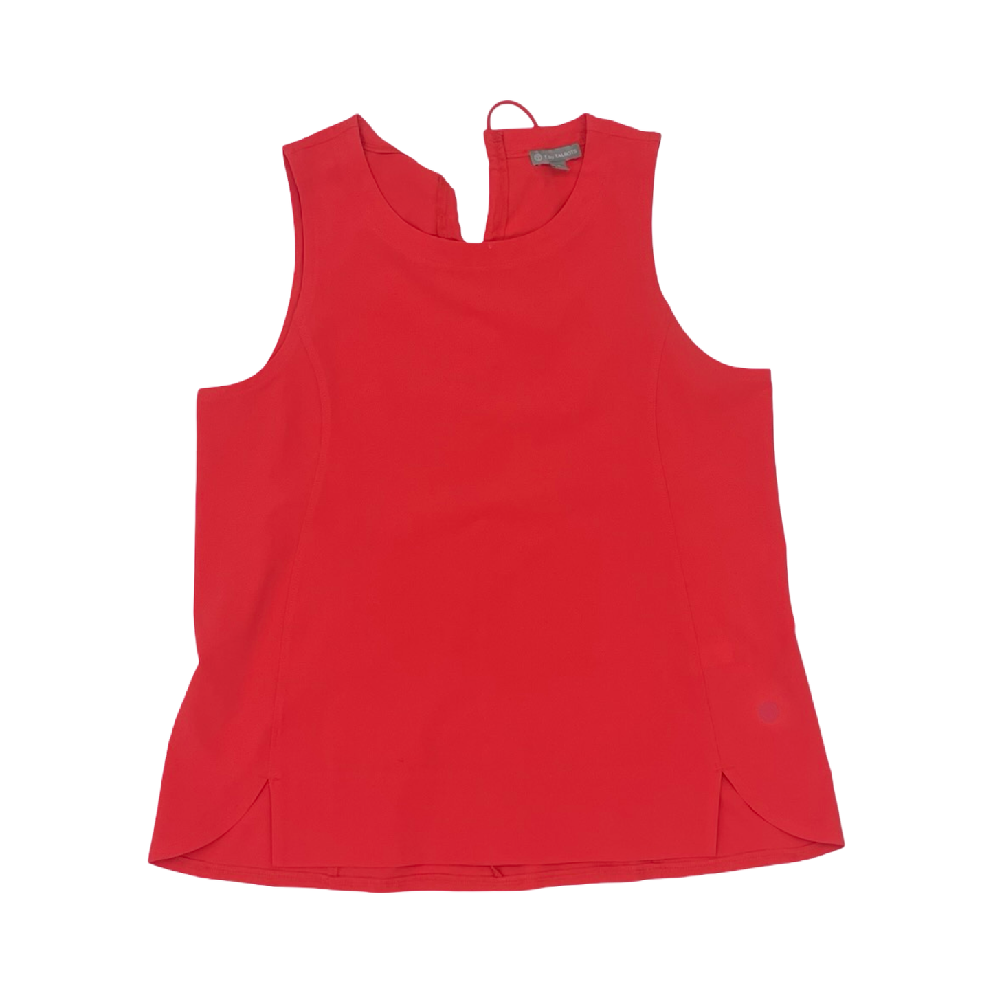 Top Sleeveless By Talbots In Orange, Size:S