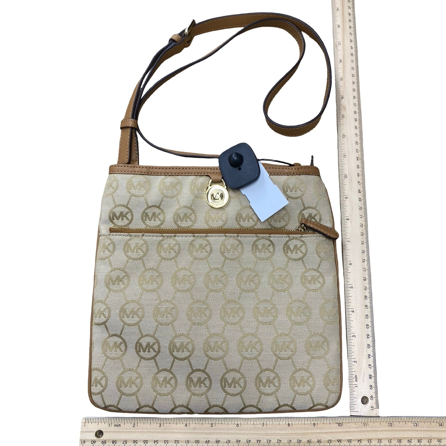 Handbag Designer By Michael Kors In Tan, Size:Medium