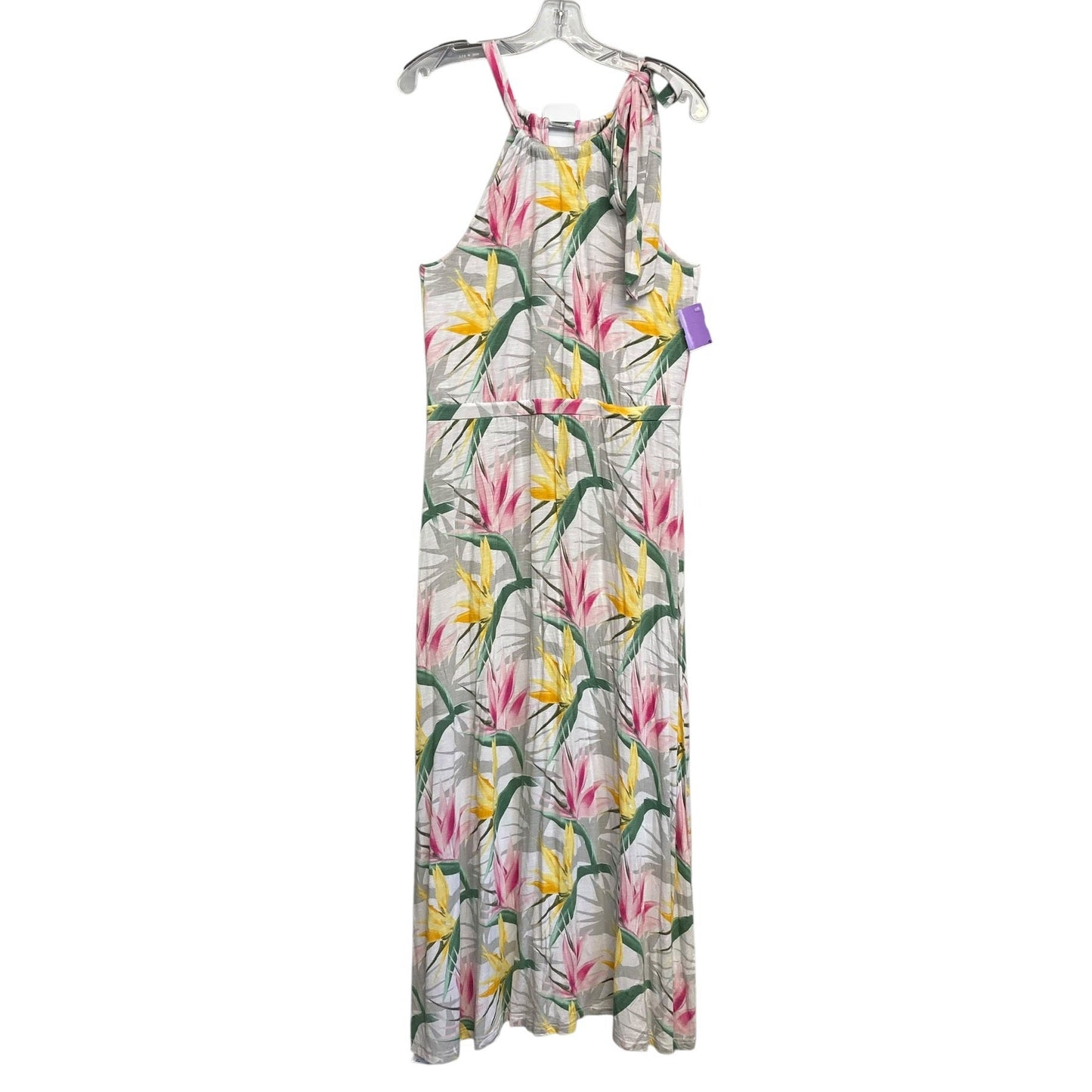 Dress Casual Maxi By Tommy Bahama In Tropical Print, Size:M
