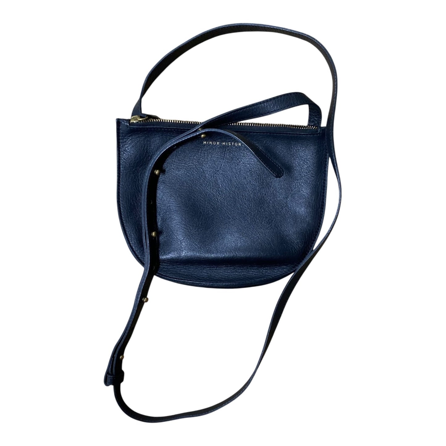 Crossbody Leather By minor history In Black, Size:Small