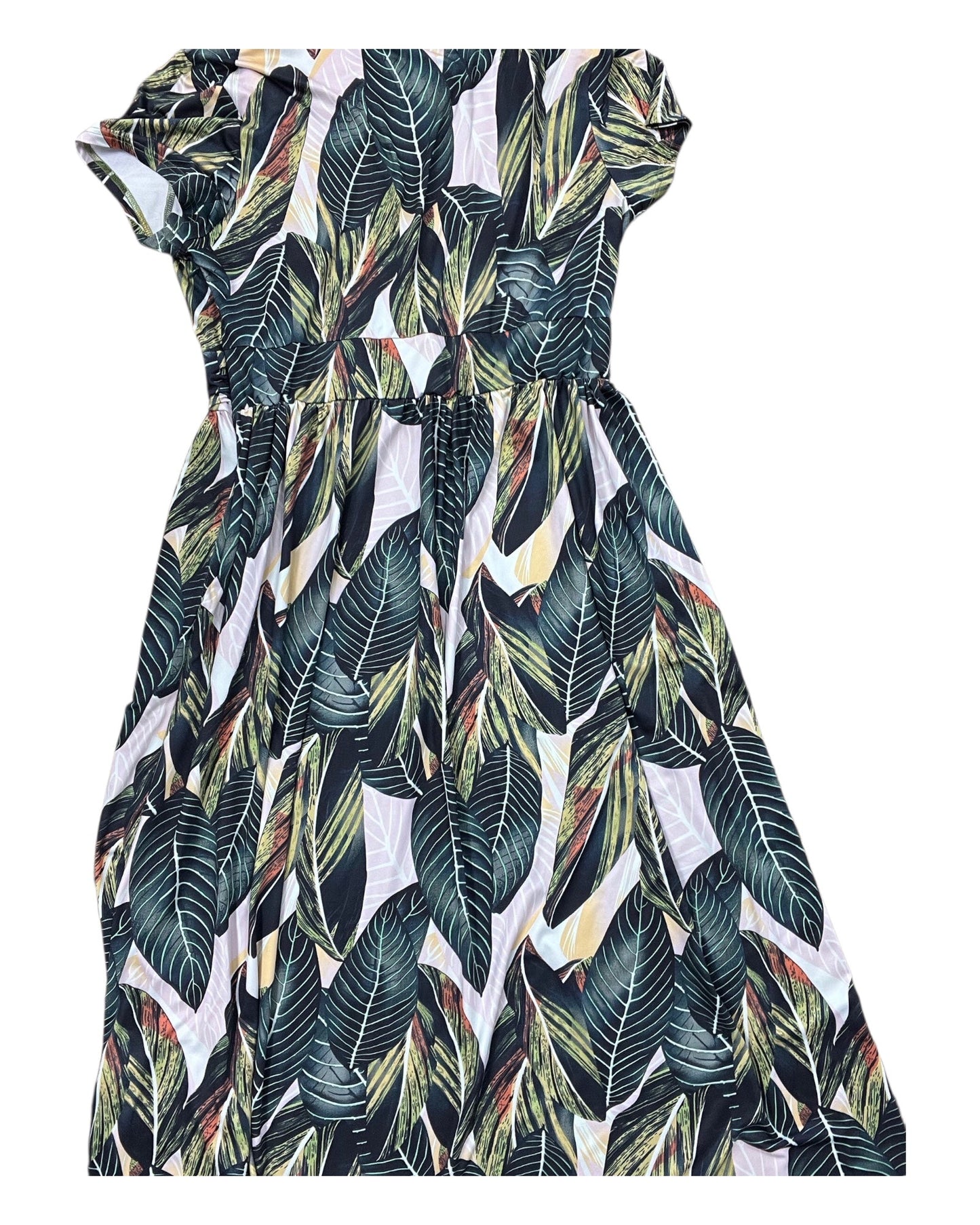 Dress Casual Maxi By Clothes Mentor In Green, Size:Xxl