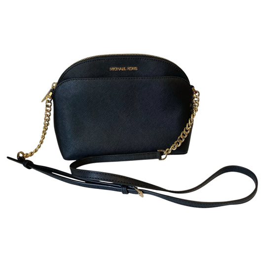 Crossbody Designer By Michael Kors In Black, Size:Small