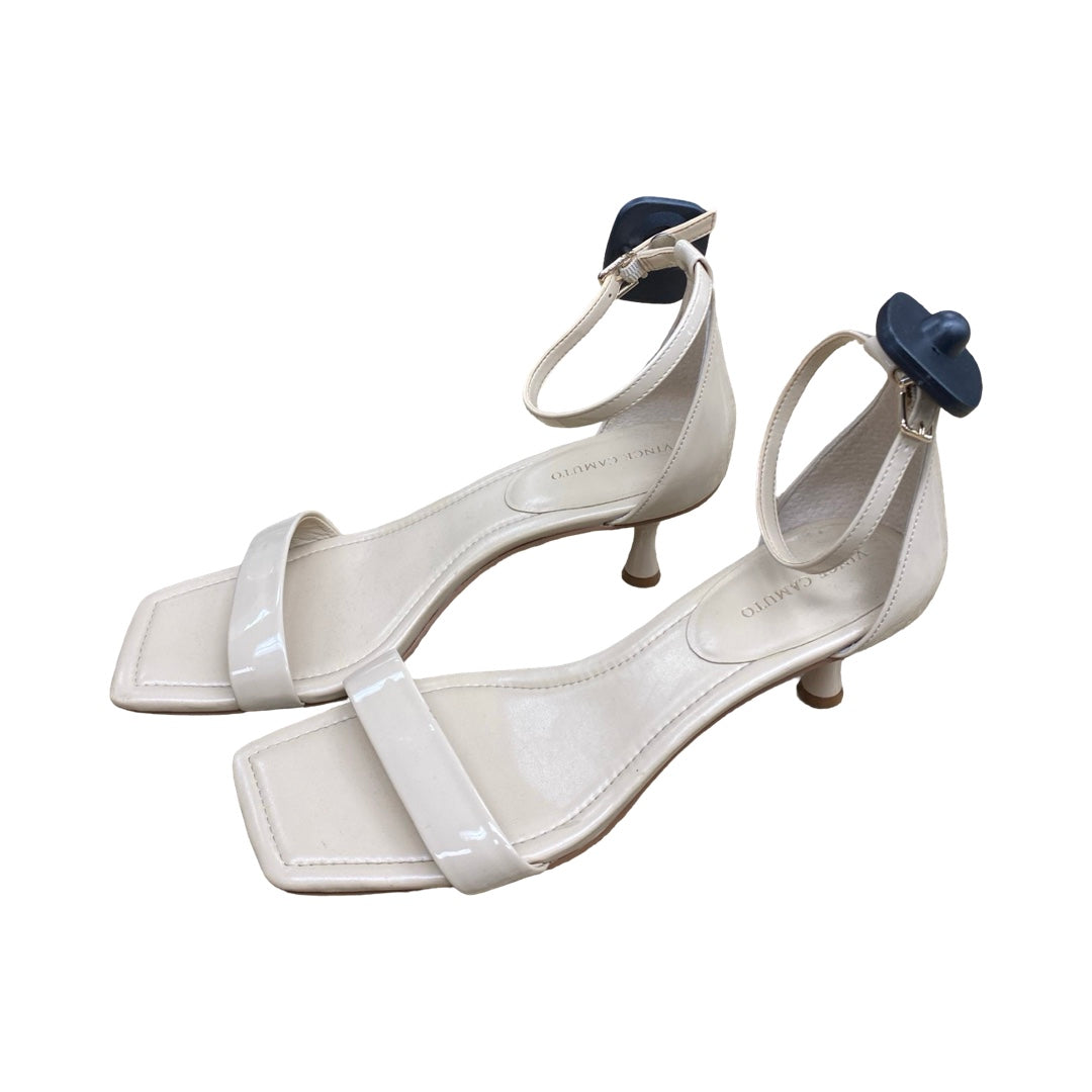 Shoes Heels Kitten By Vince Camuto In Tan, Size:10