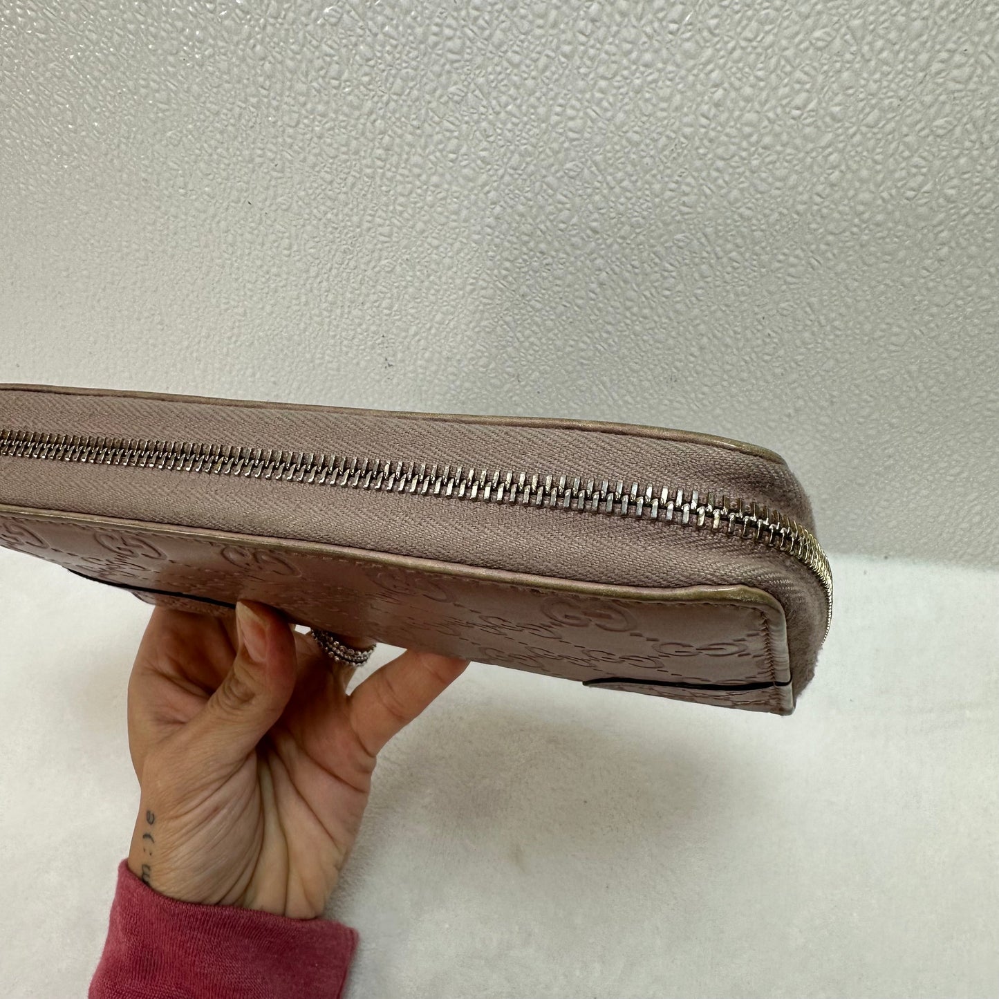 Wallet Luxury Designer By Gucci, Size: Large