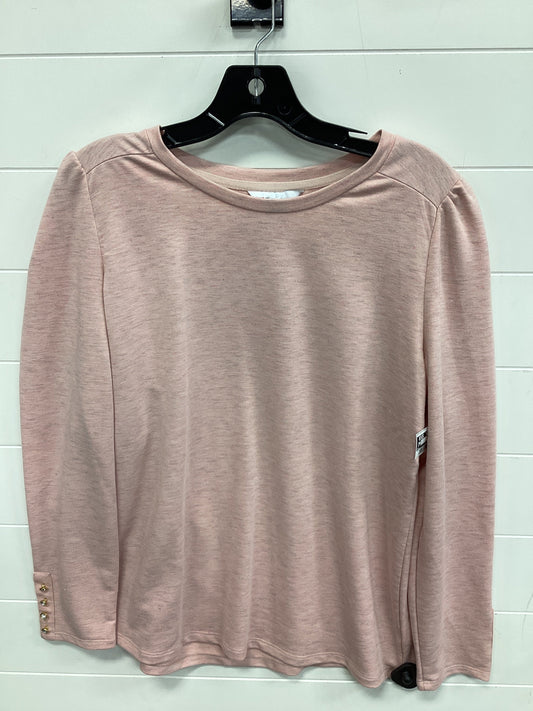 Top Ls By Liz Claiborne In Pink, Size:L